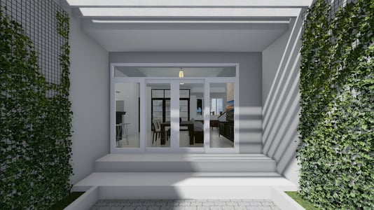 Oasan residence Exterior perspective 3-sq720